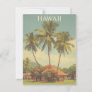 Zoek naar vintage hawai briefkaarten Tropisch strand