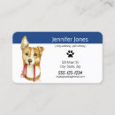 Recherche de affaires de chien cartes visite Customer