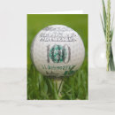 Recherche de balles de golf cartes postales Herbe