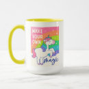 Recherche de licorne bébé tasses Imaginaire