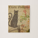 Recherche de carte postale puzzles Vintage