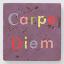Recherche de diem carpe dessous de verres Saisir la journée