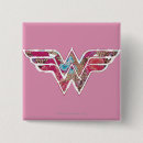 Recherche de femme de merveille badges Bd de dc