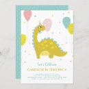 Recherche de mignonnes de dinosaures invitations Fête des dinos