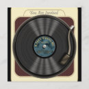 Recherche de vinyles invitations Disque