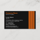 Recherche de noir blanc orange cartes visite Entreprise
