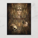 Recherche de rituels cartes postales Sorcière