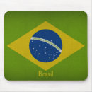 Recherche de drapeau du brésil tapis souris Jaune