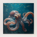 Recherche de poulpe puzzles Vie marine