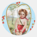 Recherche de coeur cupidon autocollants Romantique