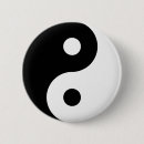 Recherche de yin yang badges Noir et blanc
