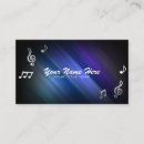 Zoek naar muzieknoten visitekaartjes Leraar