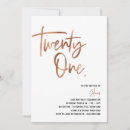 Recherche de gold 21ans anniversaire invitations Vingt