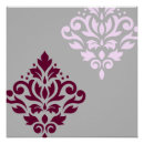 Recherche de rose de damassé posters Motif