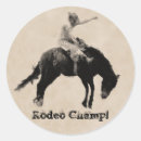 Recherche de style occidental autocollants Bronco