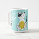 Recherche de illustrations chat tasses Chatte