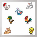 Recherche de poulet coq posters Animaux