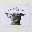 Recherche de chien pitbull cartes postales Amour