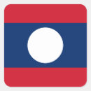Recherche de lao autocollants Drapeaux du monde