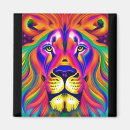 Recherche de tête de lion magnets Couleurs