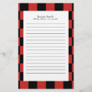 Zoek naar zwart wit rood briefpapier Patroon