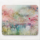 Recherche de paysage abstrait tapis souris Vert