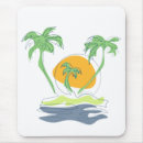 Recherche de île tropicale tapis souris Palmier