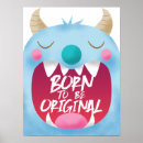 Recherche de monstres mignons posters Boy
