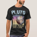 Recherche de never forget tshirts Pluto