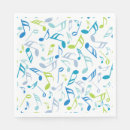 Recherche de instrument serviettes Notes de musique