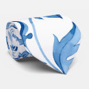 Recherche de motif floral vintage cravates Bleu