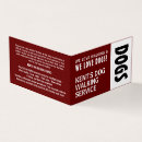 Recherche de canin cartes visite Customer