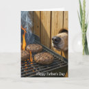 Zoek naar grappige barbecue kaarten Dad