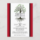 Recherche de arbre rouge invitations Réunion familiale