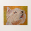 Recherche de westie puzzles Chiot