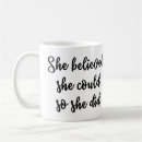 Recherche de cru inspiré tasses Croyez