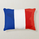Recherche de drapeau francais coussins Bleu