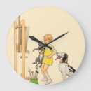 Recherche de imprimer horloges Chien