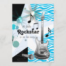 Recherche de rock star invitations Garçon