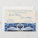 Recherche de deux cygnes invitations Coeur