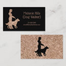 Recherche de animaux familiers cartes visite Marche de chien