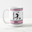 Recherche de joueur de volleyball tasses Pour elle