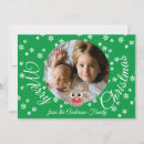 Recherche de nez rouge vœux cartes Vert