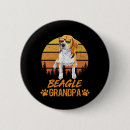 Recherche de chien de beagle badges Papa