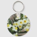 Recherche de fleurs blanches porteclés Été