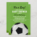 Recherche de football baby shower invitations Balle