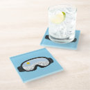 Recherche de ski dessous de verres Illustration