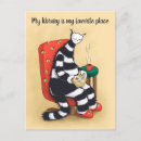 Recherche de de bibliothécaire cartes postales Chat