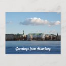 Recherche de hambourg allemagne cartes postales Alster