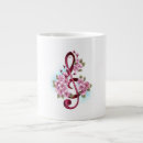 Recherche de treble clef tasses Musique